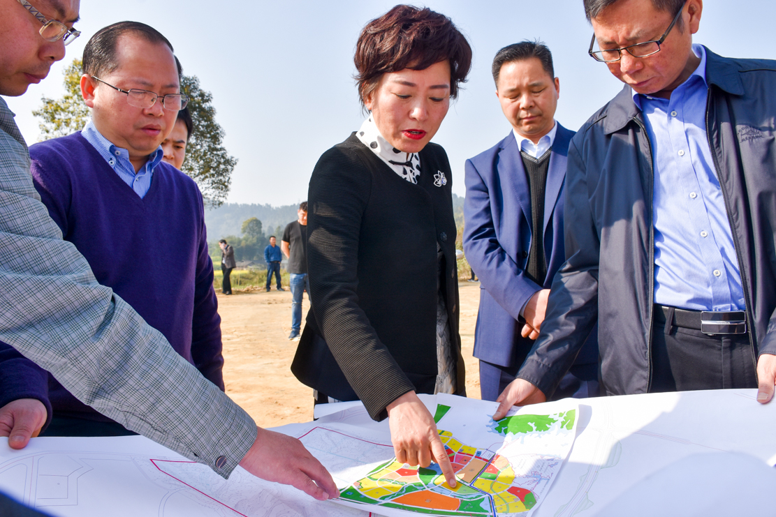 內(nèi)江市副市長陳朗調(diào)研船石湖運動特色小鎮(zhèn)(圖2)