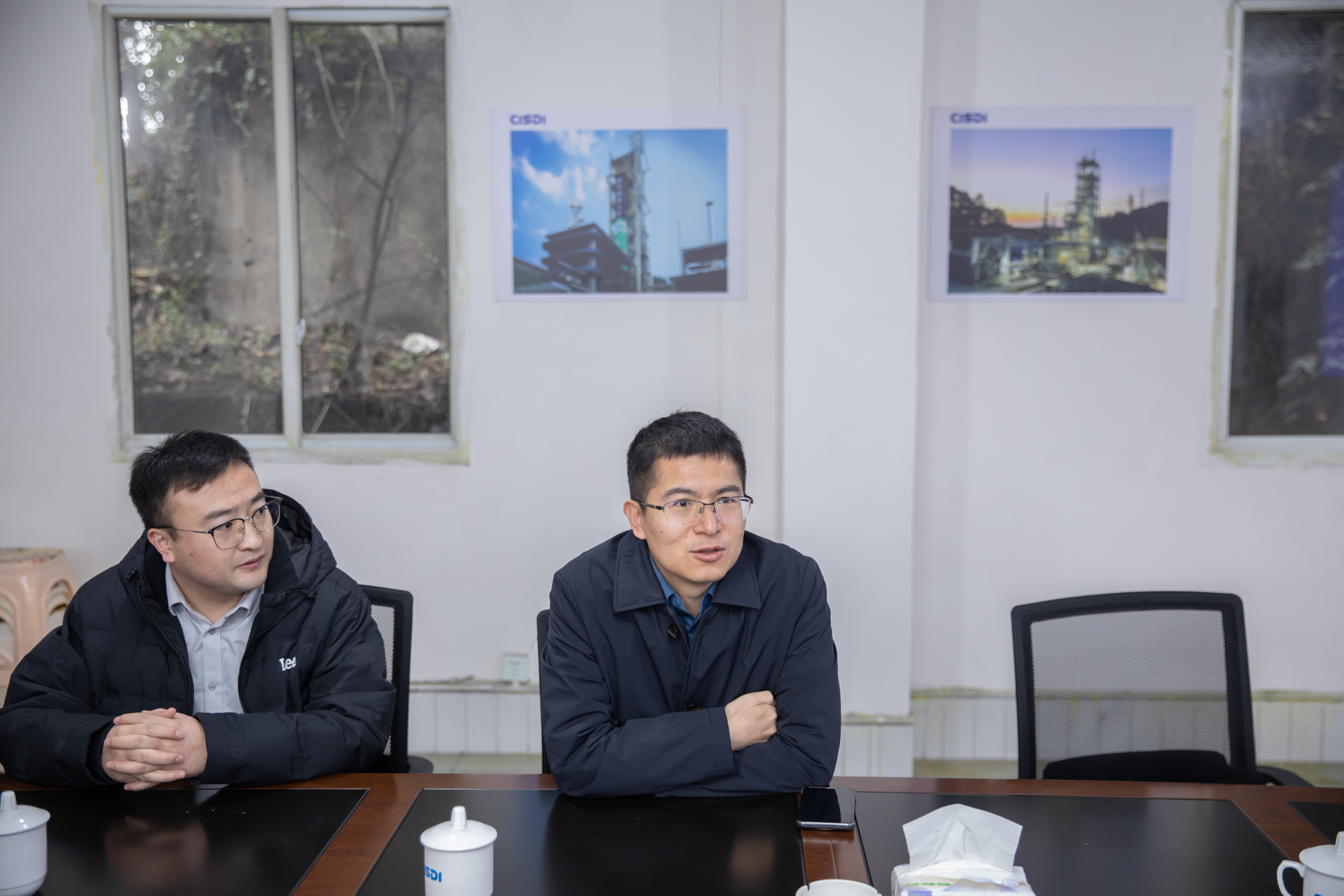 工信部原材料司鋼鐵處副處長張緒武一行到川威連界基地調研(圖4)